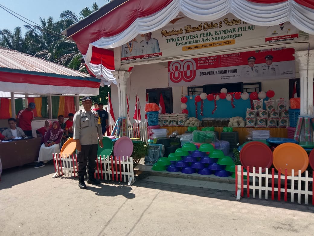 Perlombaan 17 Agustus 2025 di Desa Perkebunan Bandar Pulau, Kecamatan Aek Songsongan, Kabupaten Asahan