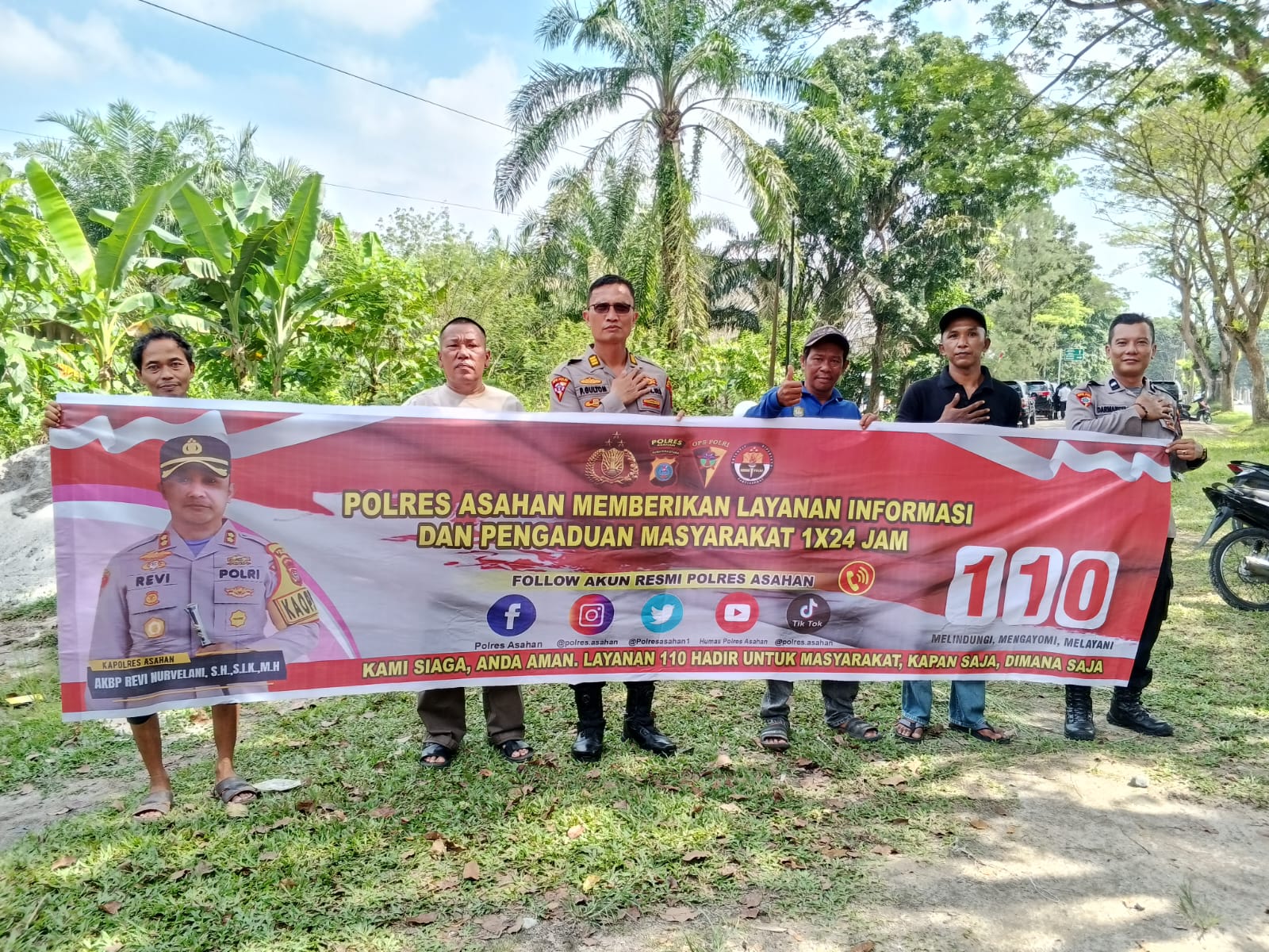 Polres Asahan Optimalkan Layanan Hotline 110 untuk Meningkatkan Pelayanan kepada Masyarakat