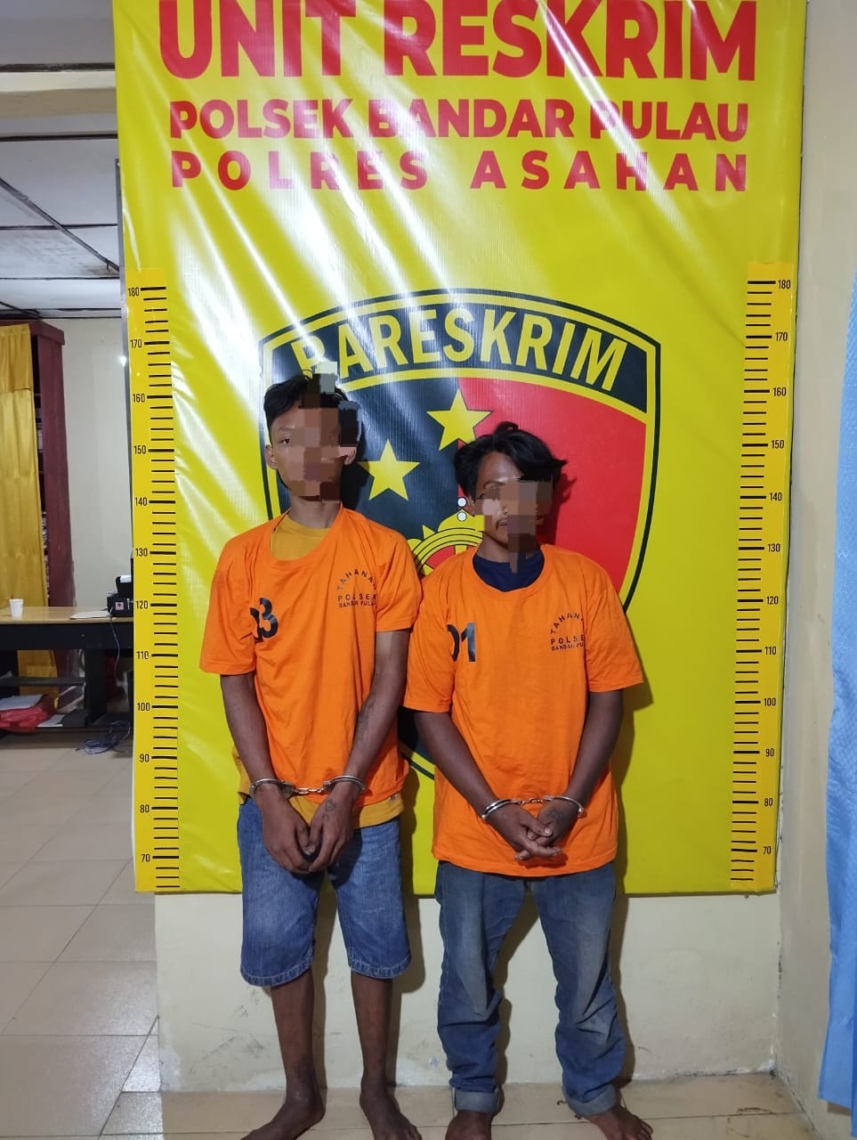Polsek Bandar Pulau Berhasil Ungkap Kasus Curanmor, Dua Residivis Ditangkap
