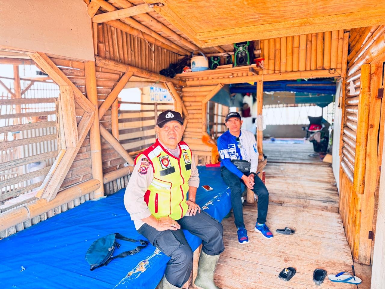 Patroli Pos Yan Pantai Pondok Bali, Polisi Berikan Imbauan Kamtibmas kepada Pengunjung Wisata